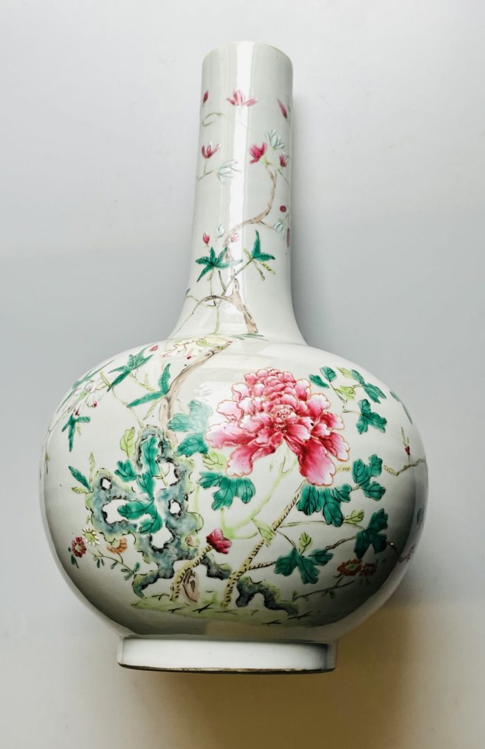 Vaso de porcelana chinesa marca Hongxian, período após Qing (1912-1949) - Image 1
