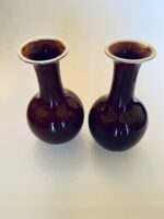 Par de vasos de porcelana chinesa sangue de boi - Image 3