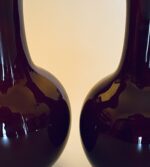 Par de vasos de porcelana chinesa sangue de boi - Image 4