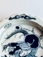 Copo com pé, decorado com Dragão, Dinastia Qing - Image 6