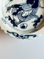 Copo com pé, decorado com Dragão, Dinastia Qing - Image 4