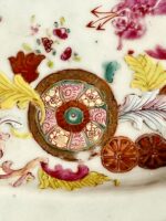 Terrina com travessa "Pseudo Folha de Tabaco", Qianlong (1736-1795) - Image 8