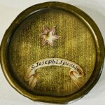 Relicário São José com selo de lacre