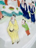 Prato em porcelana Chinesa, Guangxu 1875-1908 - Image 6