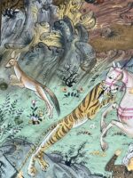 Pintura "miniatura e caligrafia persa", Séc., XIX - Image 6