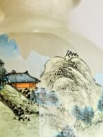 Jarra em vidro com técnica pintura interior, China Período Republica - Image 7