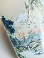 Jarra em vidro com técnica pintura interior, China Período Republica - Image 5