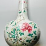 Vaso de porcelana chinesa marca Hongxian, período após Qing (1912-1949)