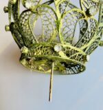 Grande Coroa de arte sacra em filigrana Portuguesa - Image 7