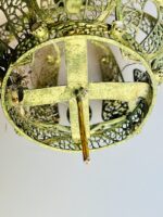 Grande Coroa de arte sacra em filigrana Portuguesa - Image 4