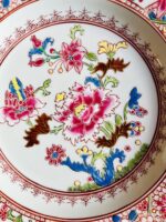 Par de pratos em porcelana Chinesa, Companhia das Índias - Image 3