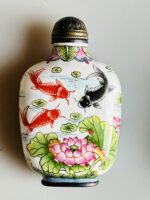 Dois Frascos "Chinese Snuff Bottle", Séc, XX - Image 4