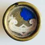 Relicário Ex chicio (?) São Francisco de Assis com Selo Lacre, Séc. XIX