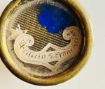 Relicário Ex chicio (?) São Francisco de Assis com Selo Lacre, Séc. XIX - Image 5