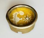 RARO RELICÁRIO ANTIGO DE TECA com EX-OSSIBUS (RELÍQUIA) de SANTA APOLÔNIA - Image 6