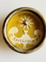 RARO RELICÁRIO ANTIGO DE TECA com EX-OSSIBUS (RELÍQUIA) de SANTA APOLÔNIA - Image 5