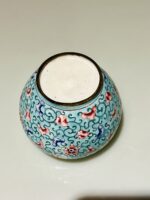 Pequeno vaso Cloisonné de vitrine - Image 7