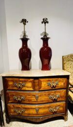 Par de Grandes Jarrões /Candeeiros Porcelana Chinesa - Image 2