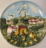 Grande Prato Faiança Caldas da Rainha - Galinhas - Image 11