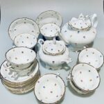 Parte de Serviço Chá Flores Vista Alegre (26 peças)